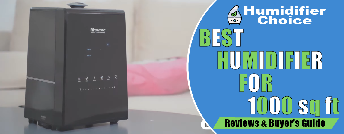best humidifier for 1000 square feet